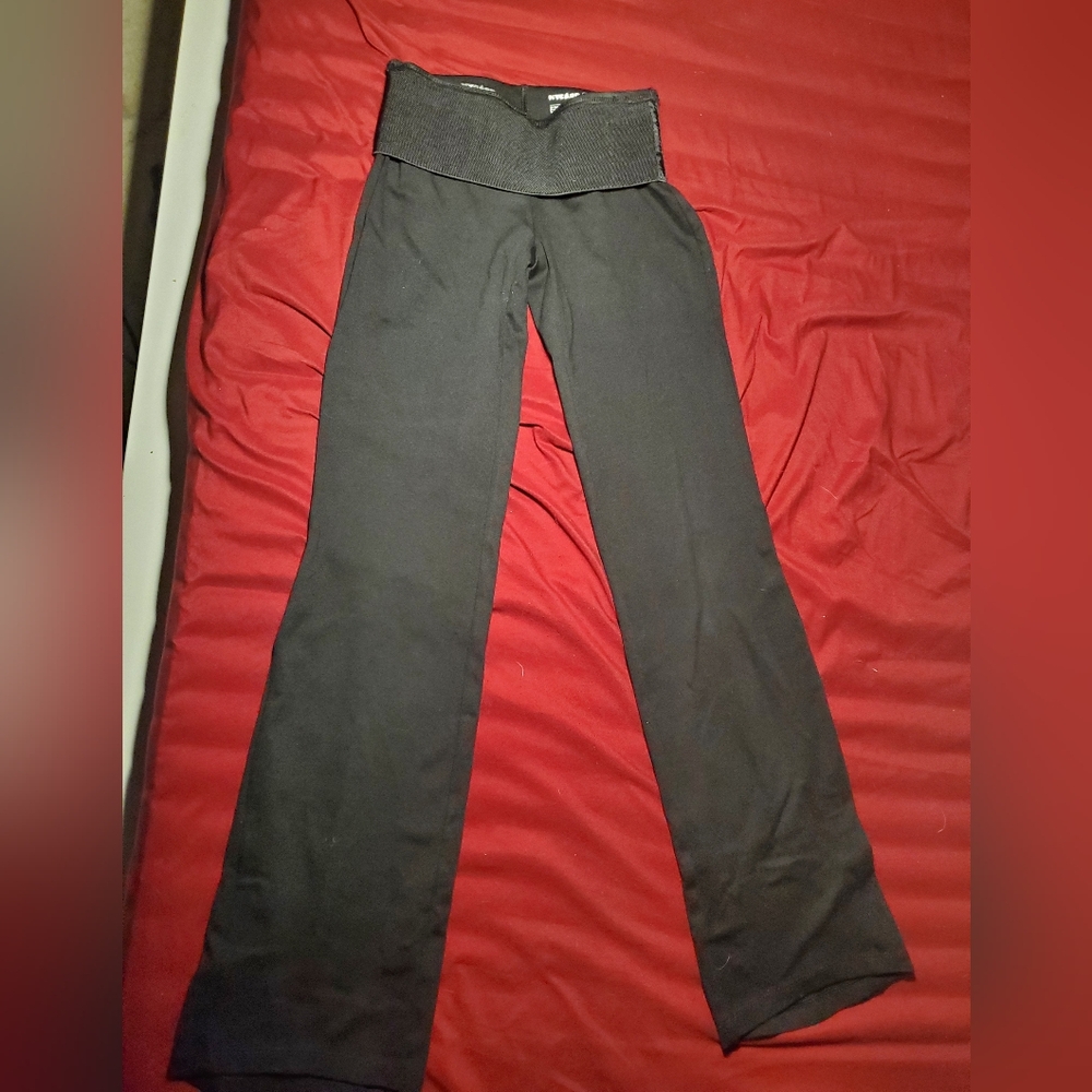 Peter Nygard Black Flare Pants